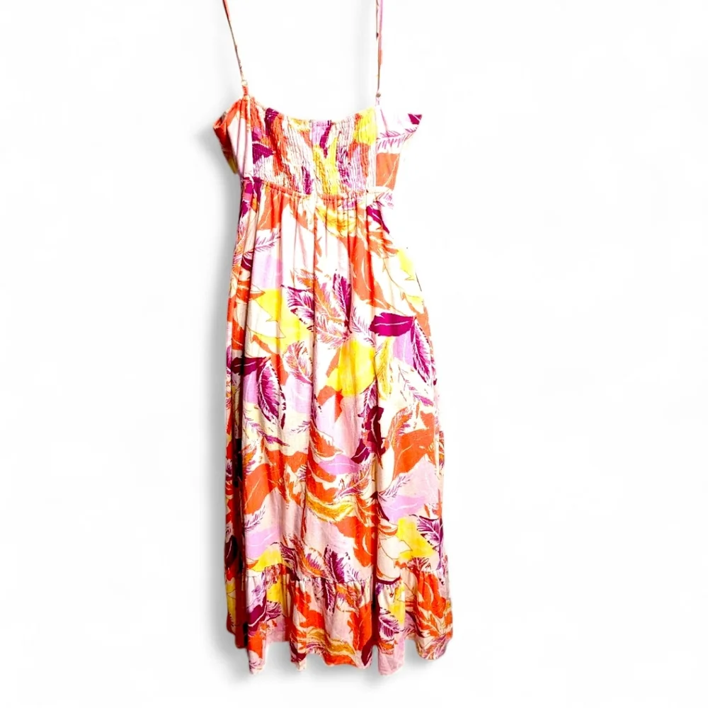 ⭐ NWT!! Aqua Gorgeous Floral  Spaghetti Strap Sundress With Pockets! - Picture 6 of 11